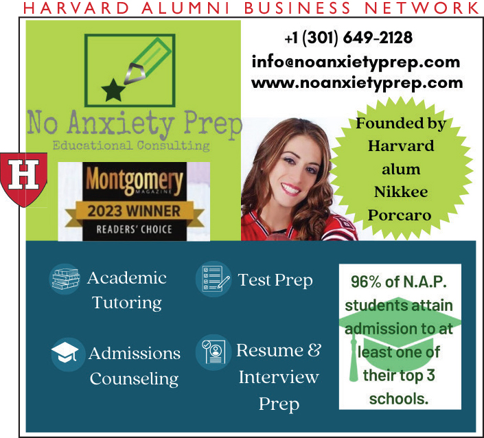 No Anxiety Prep Educational Consulting. Academic tutoring, test prep, admissions counseling, resume and interview prep. Founded by Harvard alum Nikkee Porcaro.