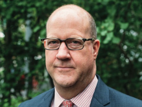Photographic portrait of Philip W. Lovejoy, executive director, Harvard Alumni Association