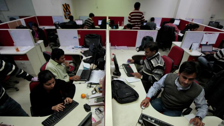 The Aspiring Minds office outside Delhi buzzes with activity well into the evening. Companies rely on the start-up (advised by Harvard Business School professor Tarun Khanna, and studied in a course Khanna teaches) to help them find workers who are a good fit.