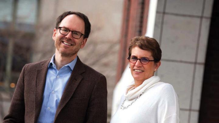 Photo of labor law experts Benjamin Sachs and Sharon Block