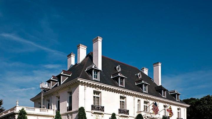 Modeled after a French country house, Vernon Court was restored and now houses an array of original works.