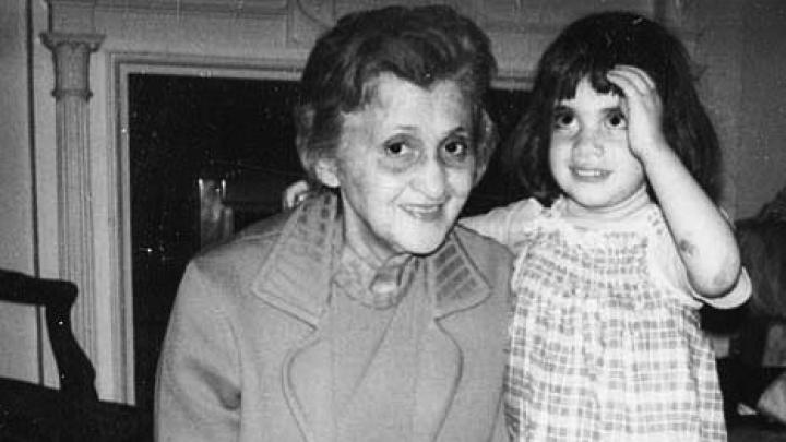 Family pictures show writer Olivia Gentile with her Boston grandmother and older sister