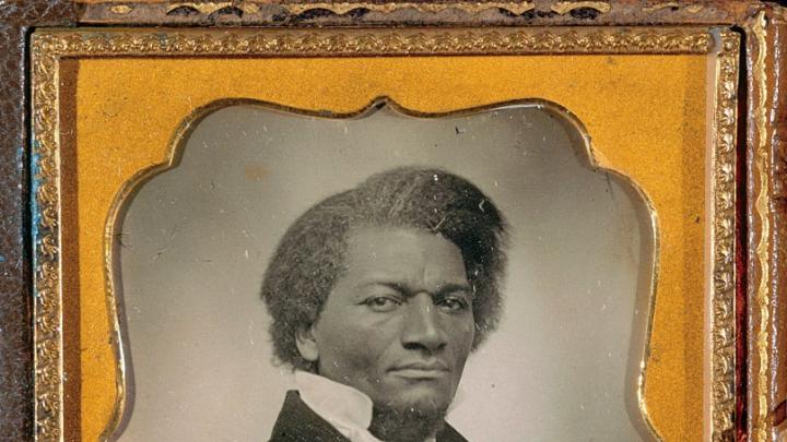An iconic daguerreotype, by an unknown photographer, c. 1853, of Frederick Douglass, the abolitionist leader and America’s most famous ex-slave