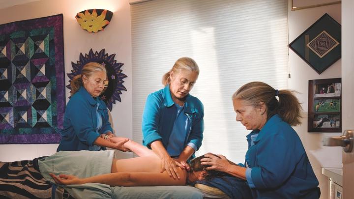 Massage is among the healing arts Cynthia Ann Piltch studied for a new career.